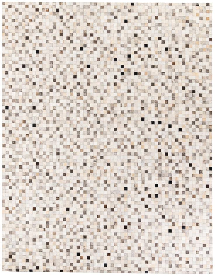 Detail image of 7' 11 x 9' 11 Cowhide Stocks Rug