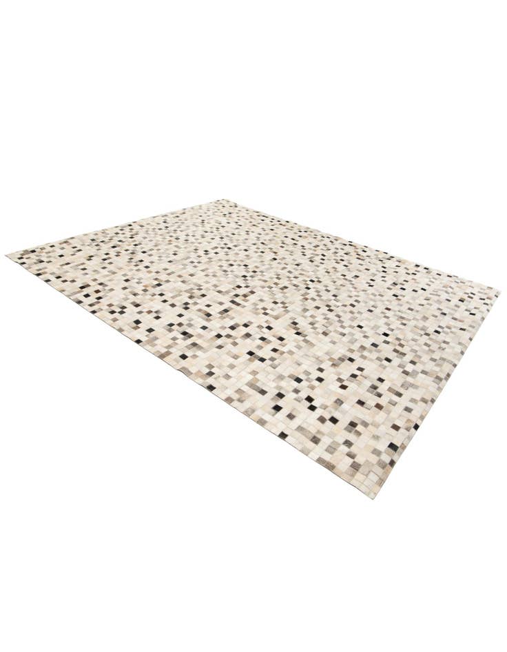 Detail image of 8' x 9' 9 Cowhide Stocks Rug