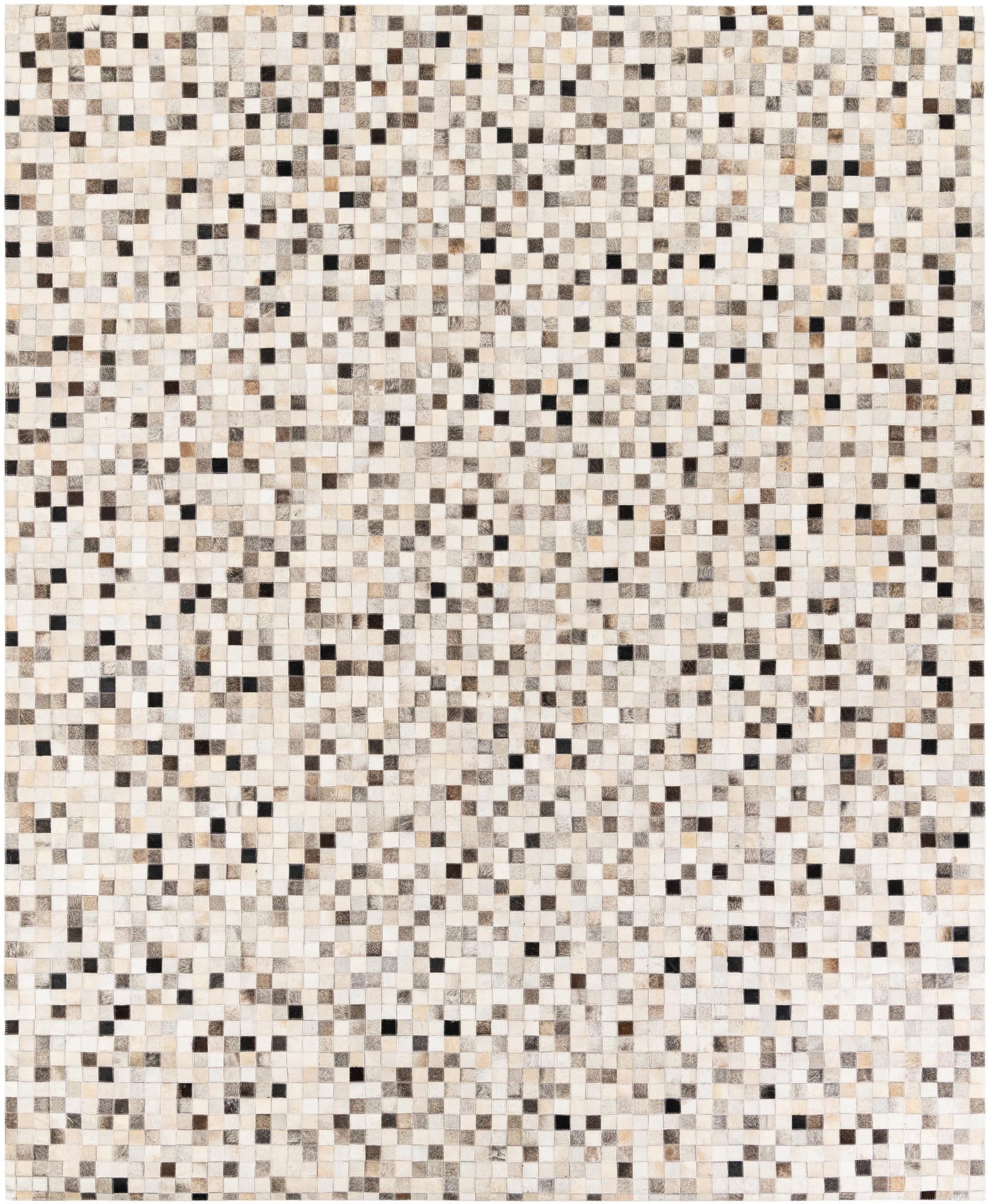 8' x 9' 9 Cowhide Stocks Rug