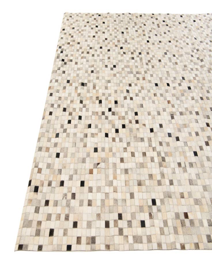 Detail image of 8' x 9' 11 Cowhide Stocks Rug