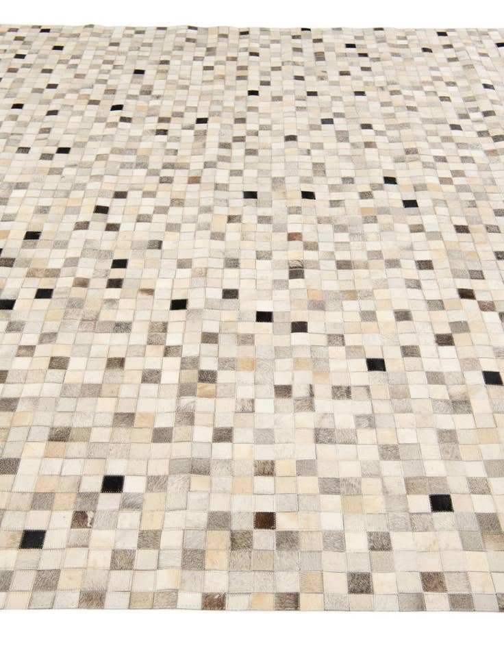 Detail image of 8' x 9' 11 Cowhide Stocks Rug