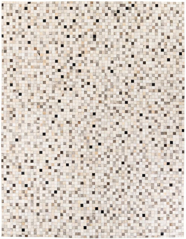 Detail image of 8' x 9' 11 Cowhide Stocks Rug
