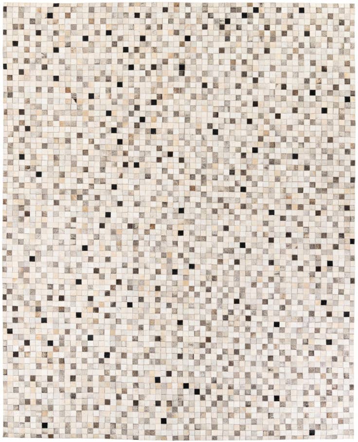 Detail image of 8' x 9' 11 Cowhide Stocks Rug