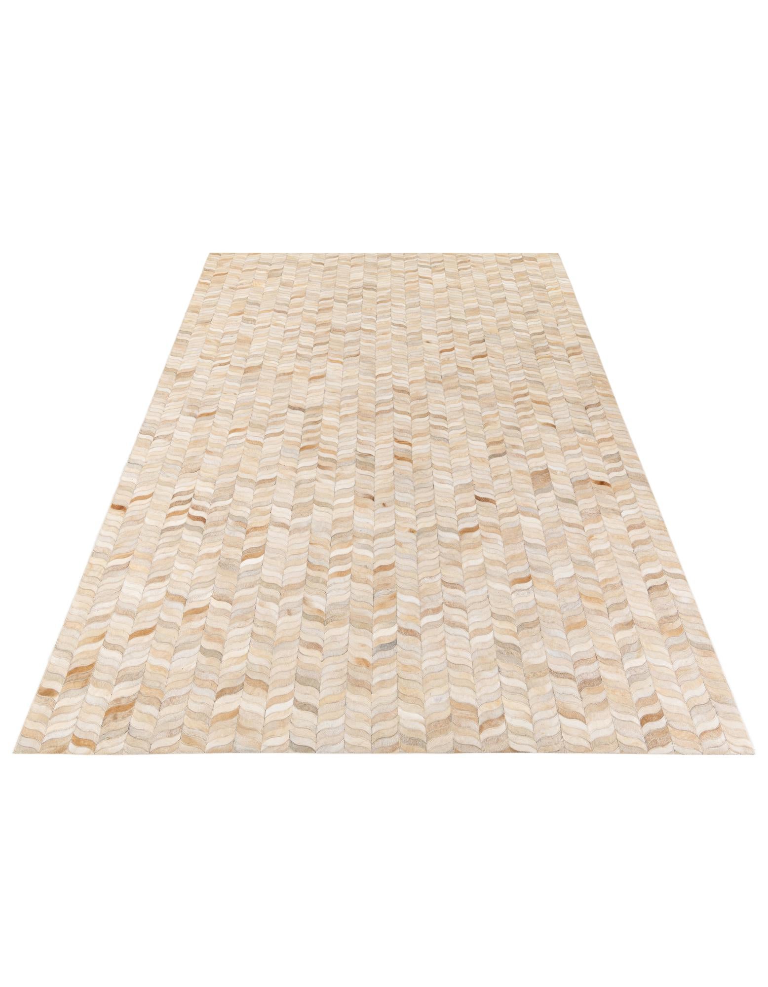 6' 8 x 9' 8 Cowhide Stocks Rug