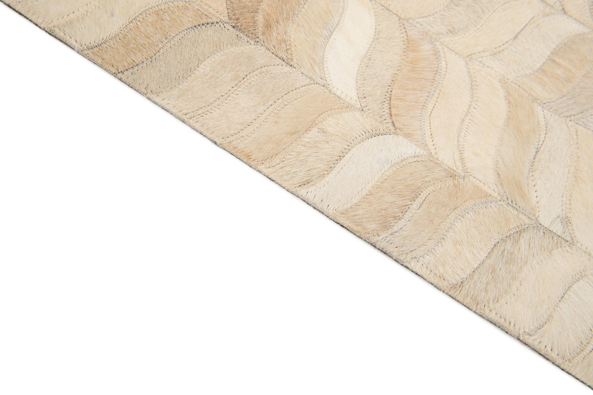 6' 8 x 9' 8 Cowhide Stocks Rug