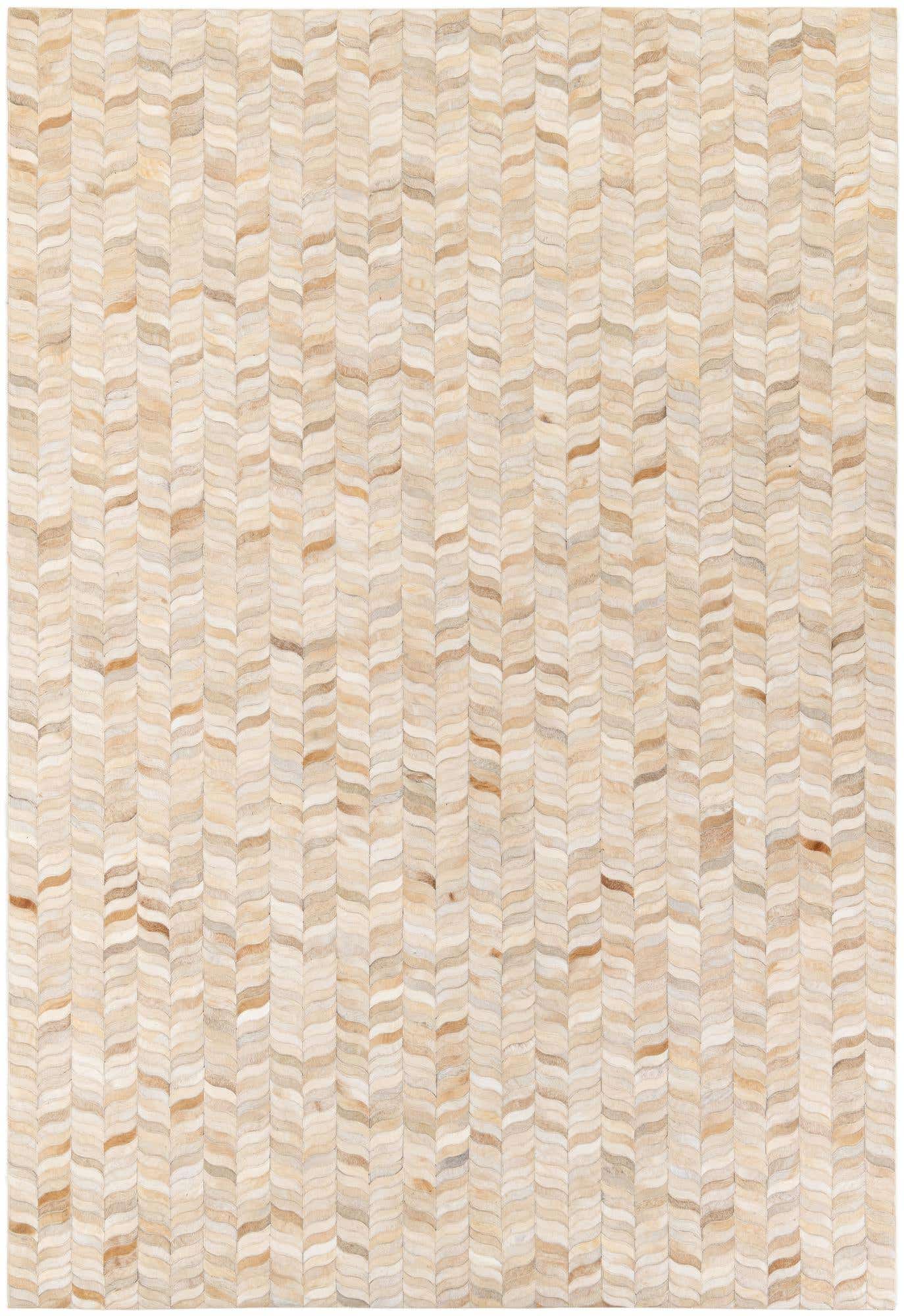 6' 8 x 9' 8 Cowhide Stocks Rug