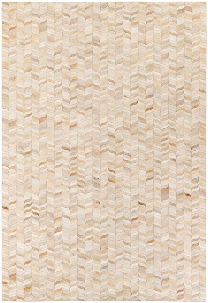 6' 8 x 9' 8 Cowhide Stocks Rug
