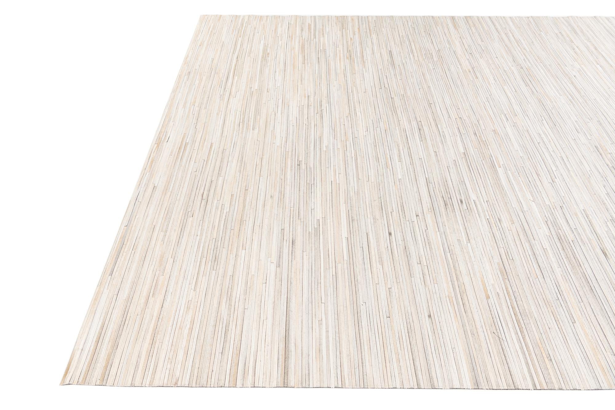 8' x 9' 11 Cowhide Stocks Rug