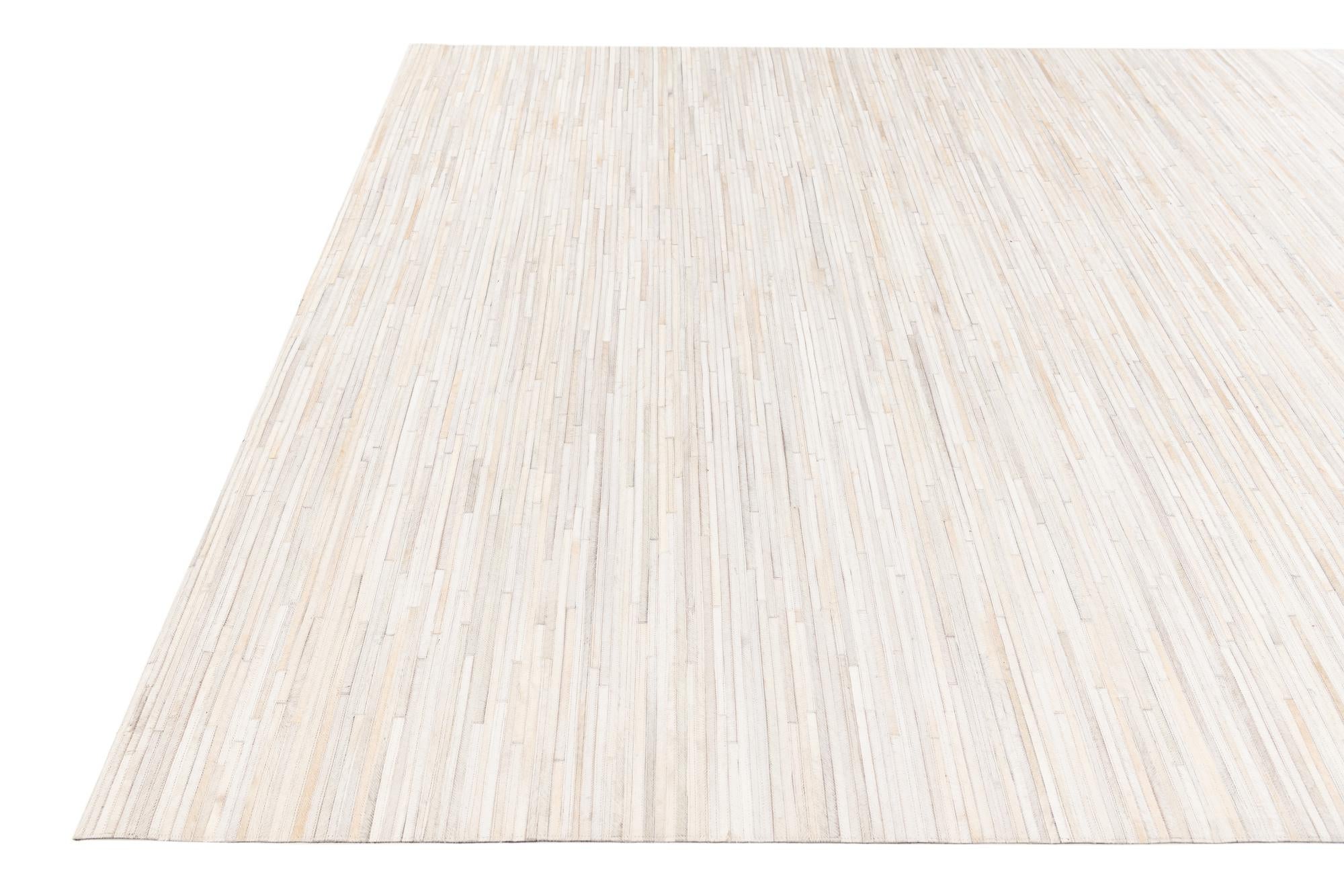 8' x 9' 11 Cowhide Stocks Rug