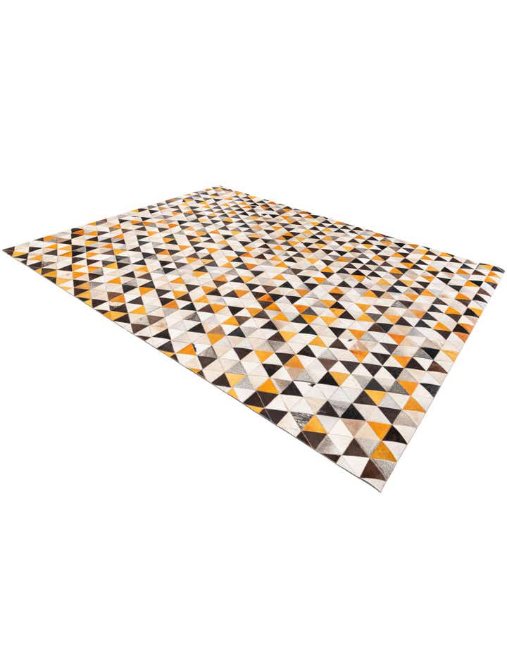 7' 11 x 10' 1 Cowhide Stocks Rug