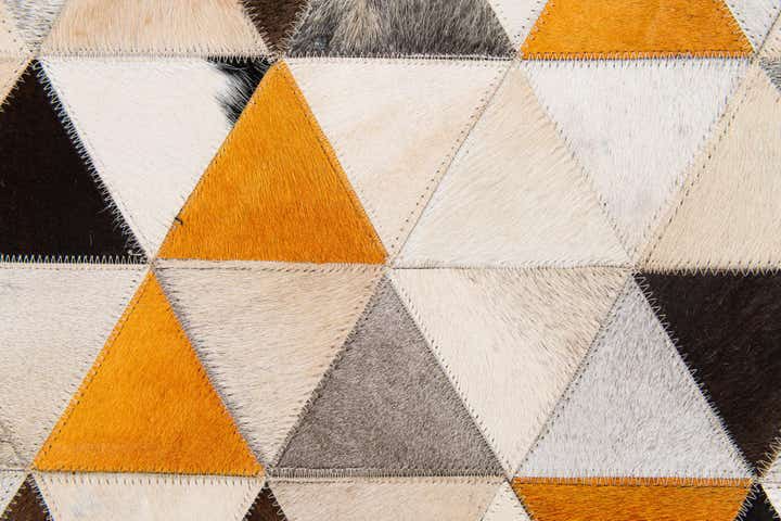 7' 11 x 10' 1 Cowhide Stocks Rug