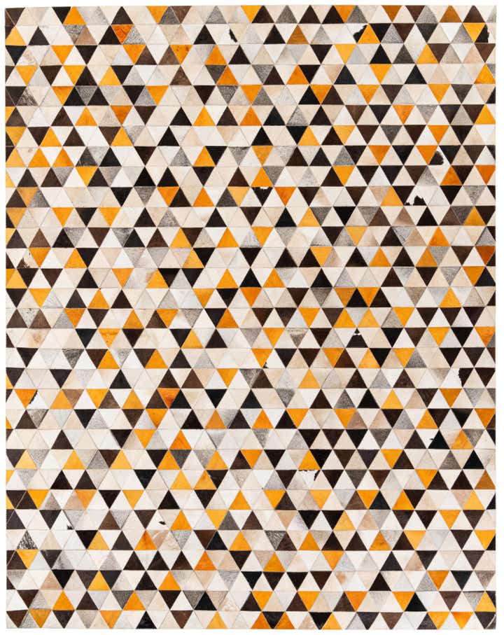 7' 11 x 10' 1 Cowhide Stocks Rug