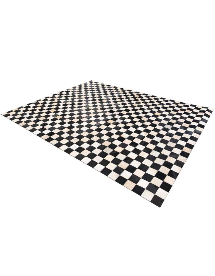 7' 11 x 9' 10 Cowhide Stocks Rug