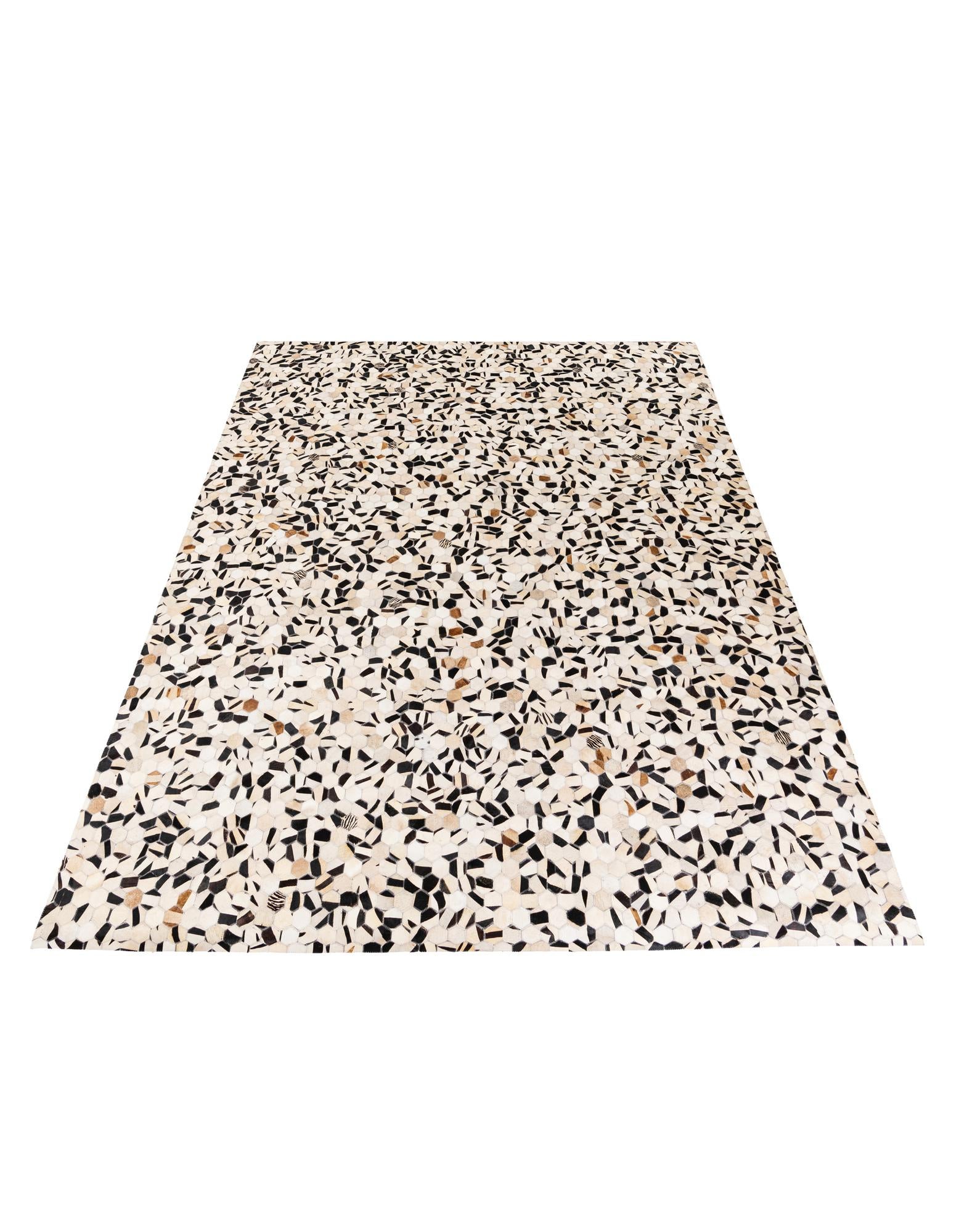 8' x 9' 9 Cowhide Stocks Rug