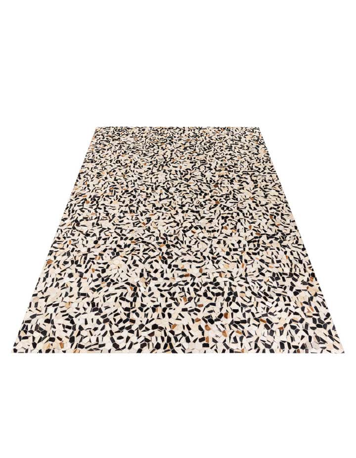 7' 11 x 9' 11 Cowhide Stocks Rug