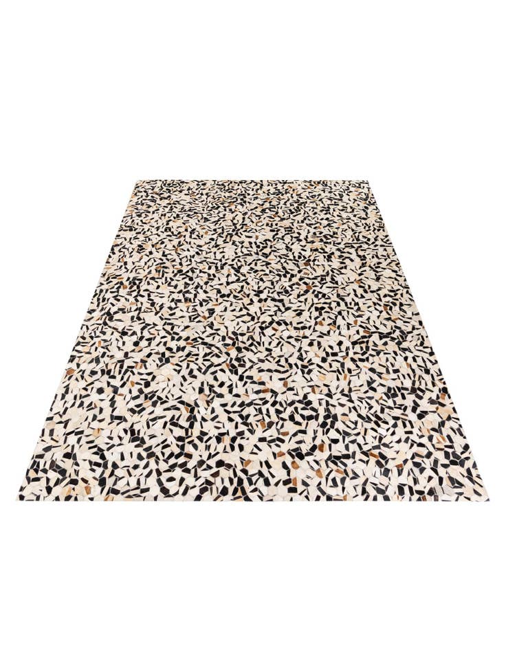 Detail image of 7' 11 x 9' 11 Cowhide Stocks Rug