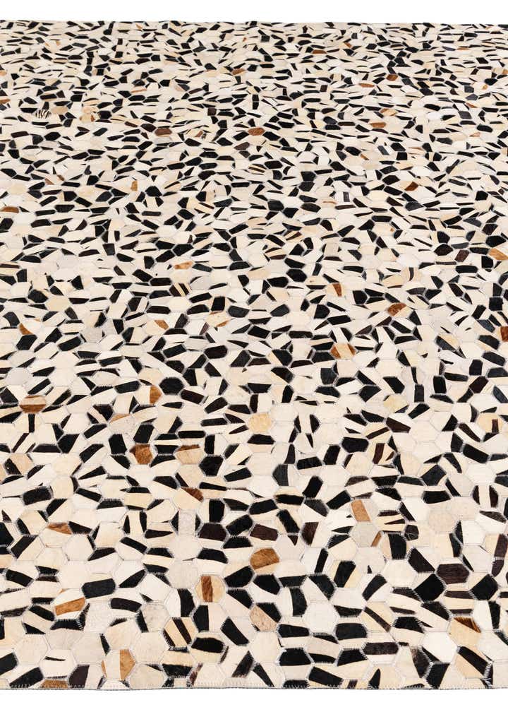 7' 11 x 9' 11 Cowhide Stocks Rug