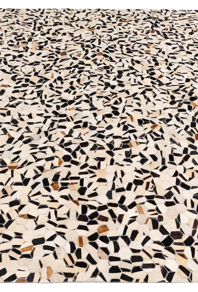 7' 11 x 9' 11 Cowhide Stocks Rug