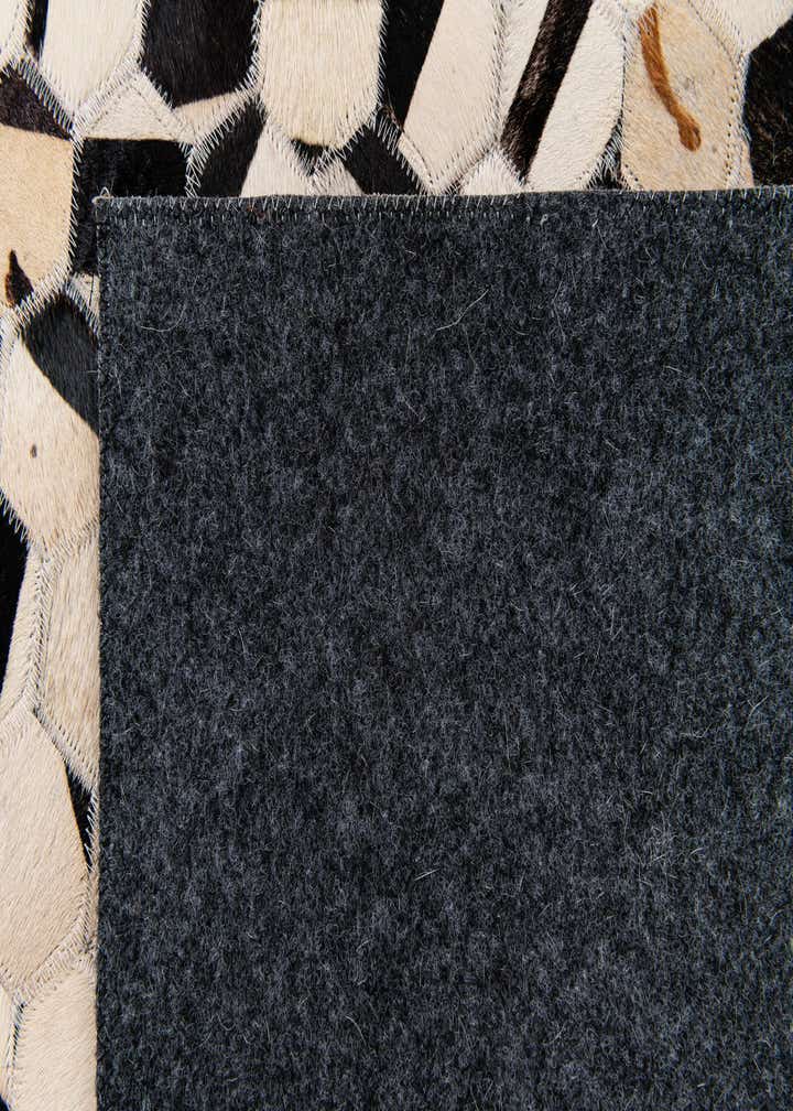 7' 11 x 9' 11 Cowhide Stocks Rug