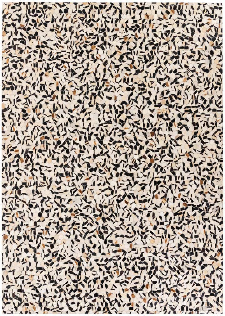 7' 11 x 9' 11 Cowhide Stocks Rug