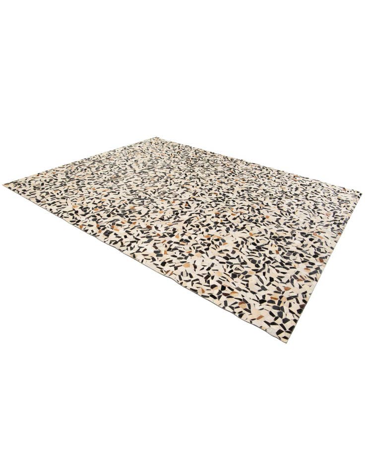 Detail image of 7' 11 x 9' 11 Cowhide Stocks Rug