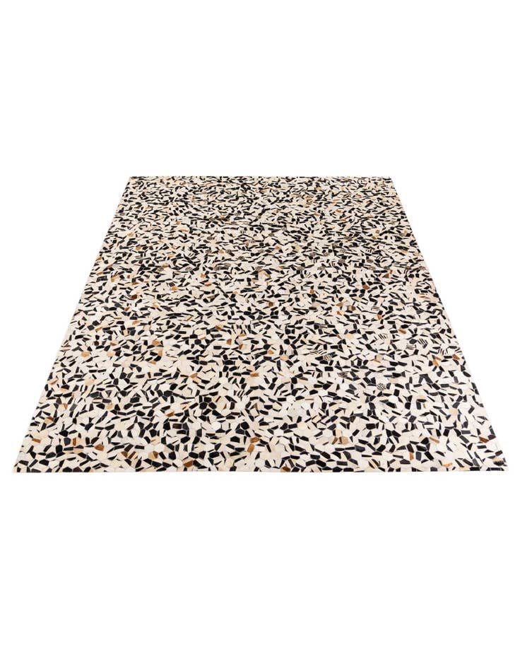 Detail image of 7' 11 x 9' 11 Cowhide Stocks Rug