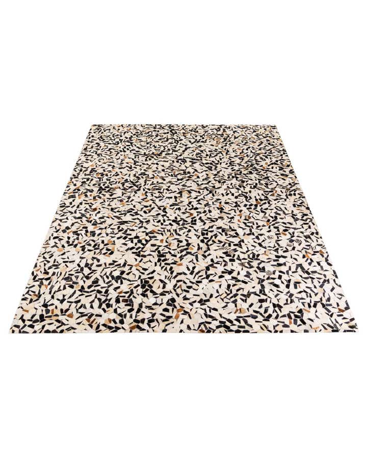7' 11 x 9' 11 Cowhide Stocks Rug