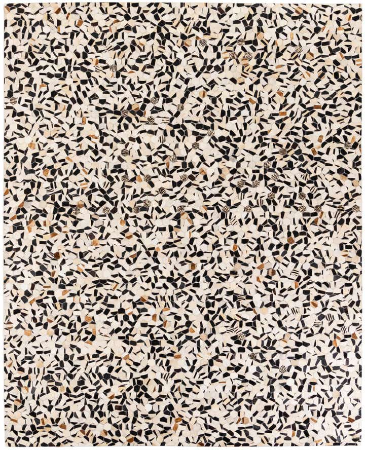 7' 11 x 9' 11 Cowhide Stocks Rug