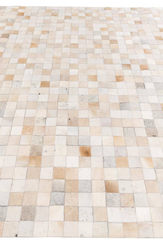 Detail image of 8' x 9' 11 Cowhide Stocks Rug