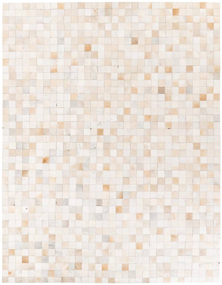 Detail image of 8' x 9' 11 Cowhide Stocks Rug