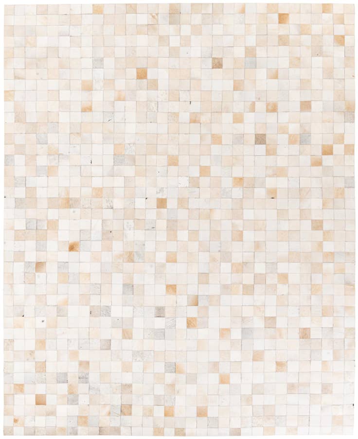 Detail image of 8' x 9' 11 Cowhide Stocks Rug