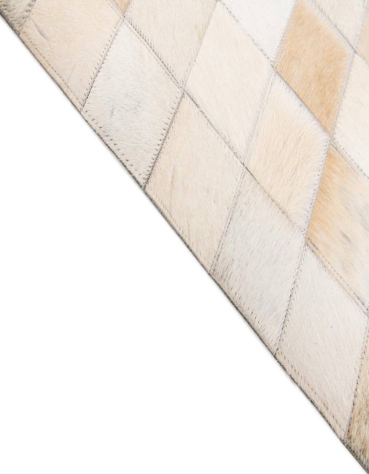 Detail image of 8' x 9' 11 Cowhide Stocks Rug