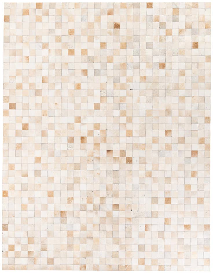 Detail image of 8' x 9' 11 Cowhide Stocks Rug