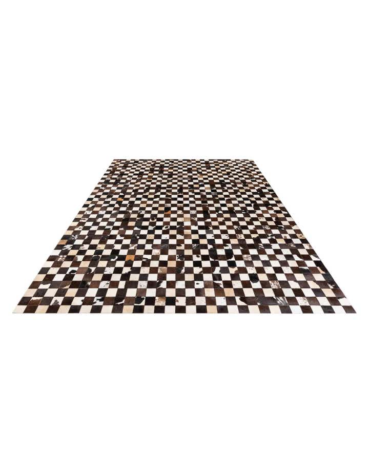 8' x 9' 10 Cowhide Stocks Rug