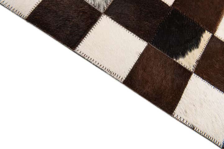 8' x 9' 10 Cowhide Stocks Rug