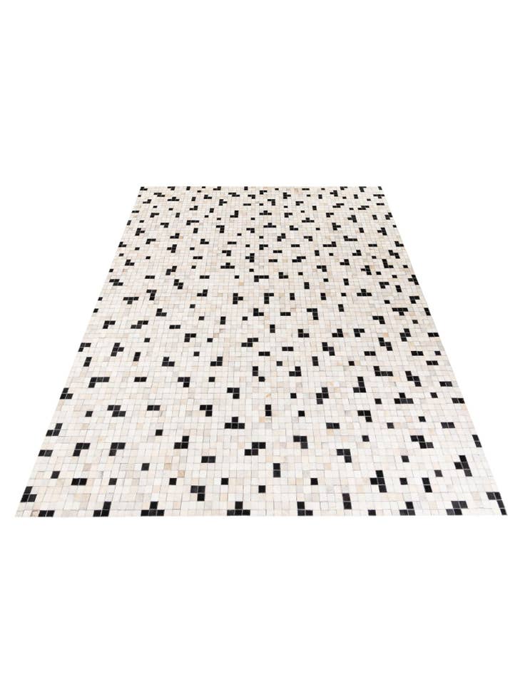 Detail image of 8' x 9' 11 Cowhide Stocks Rug