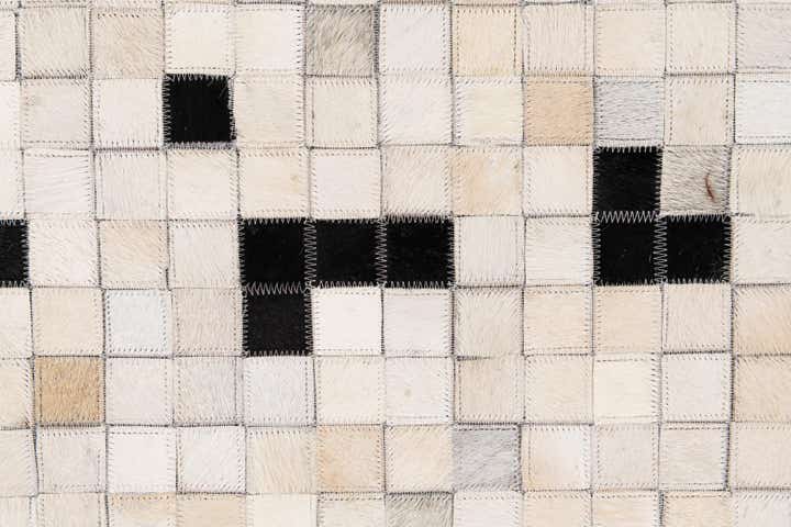 8' x 9' 11 Cowhide Stocks Rug
