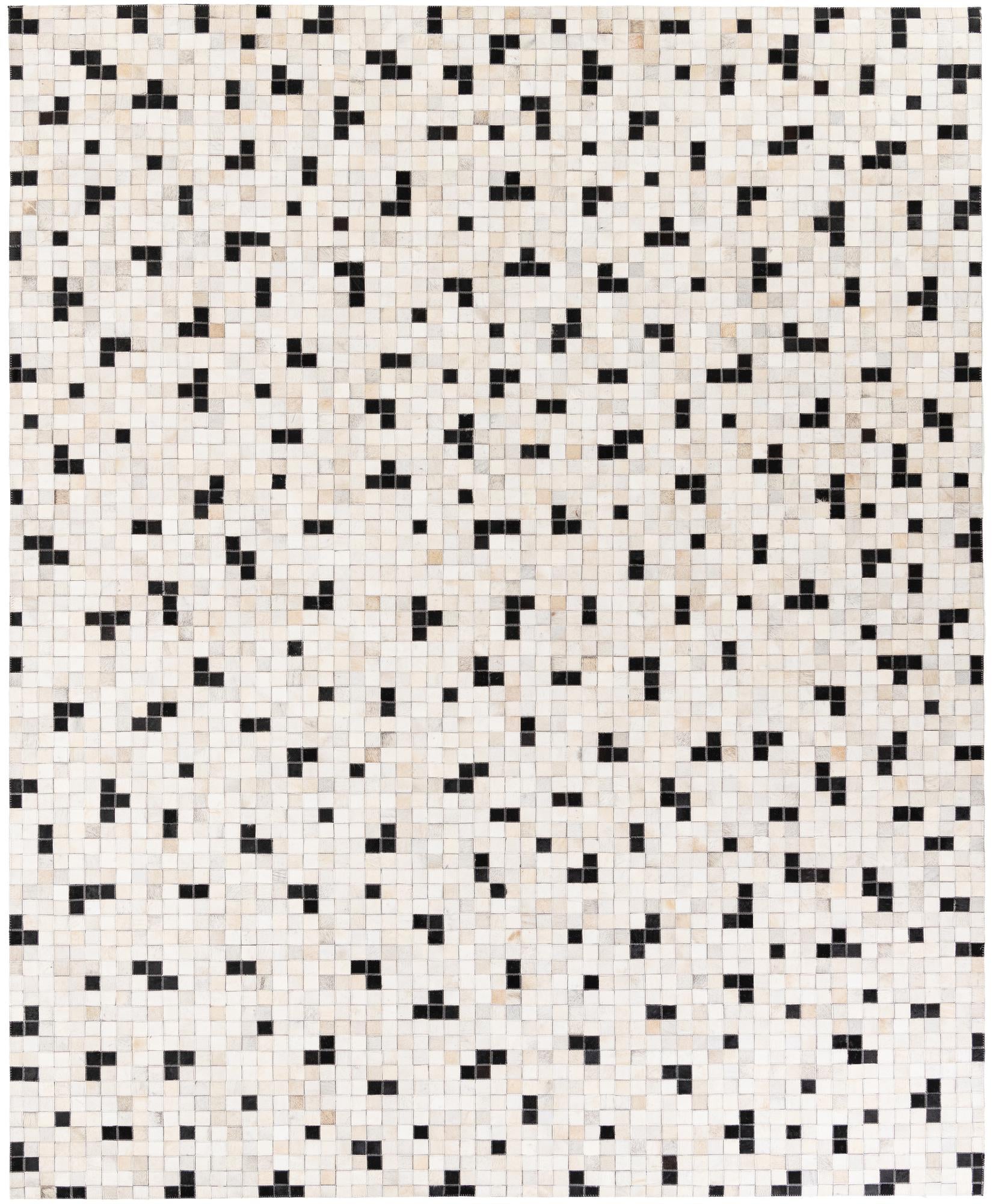 8' x 9' 11 Cowhide Stocks Rug