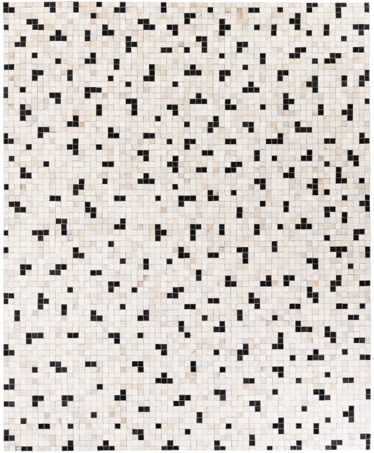Detail image of 8' x 9' 11 Cowhide Stocks Rug