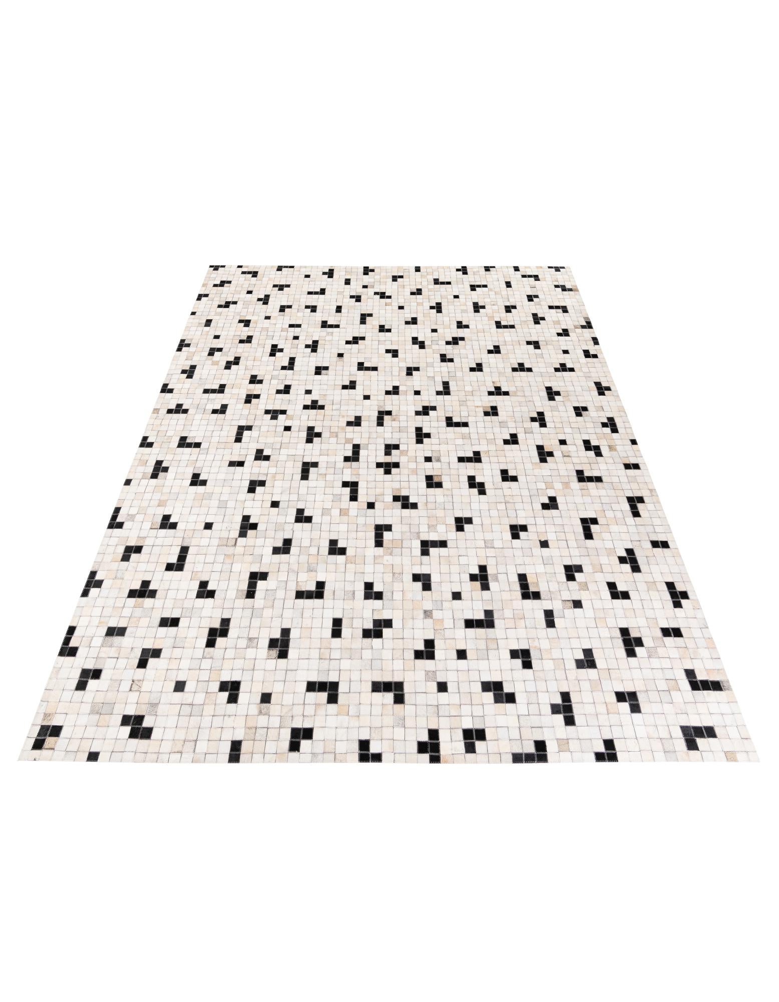 8' 1 x 9' 10 Cowhide Stocks Rug
