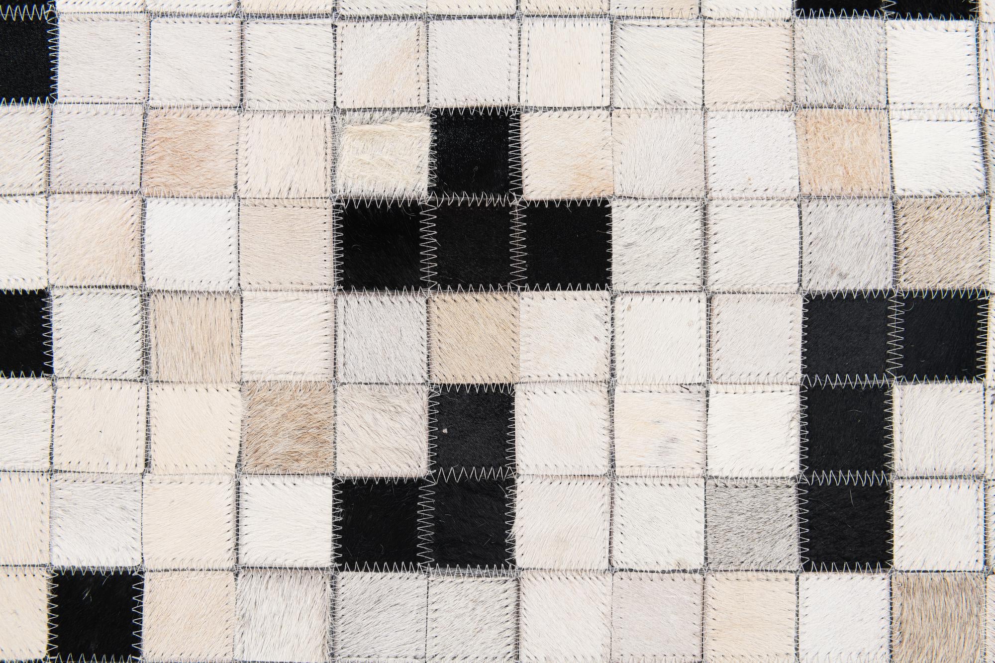 8' 1 x 9' 10 Cowhide Stocks Rug