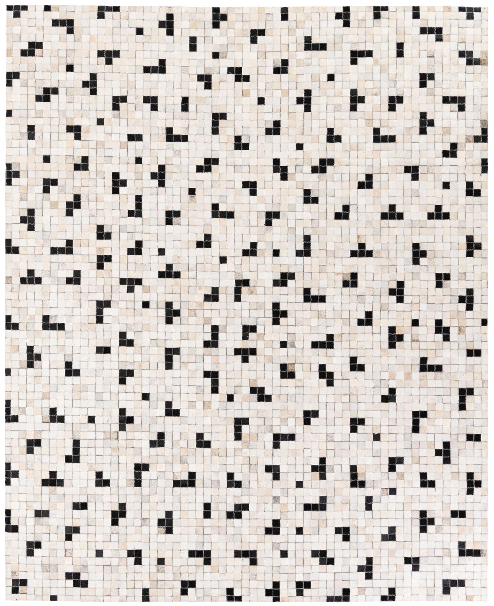 8' 1 x 9' 10 Cowhide Stocks Rug