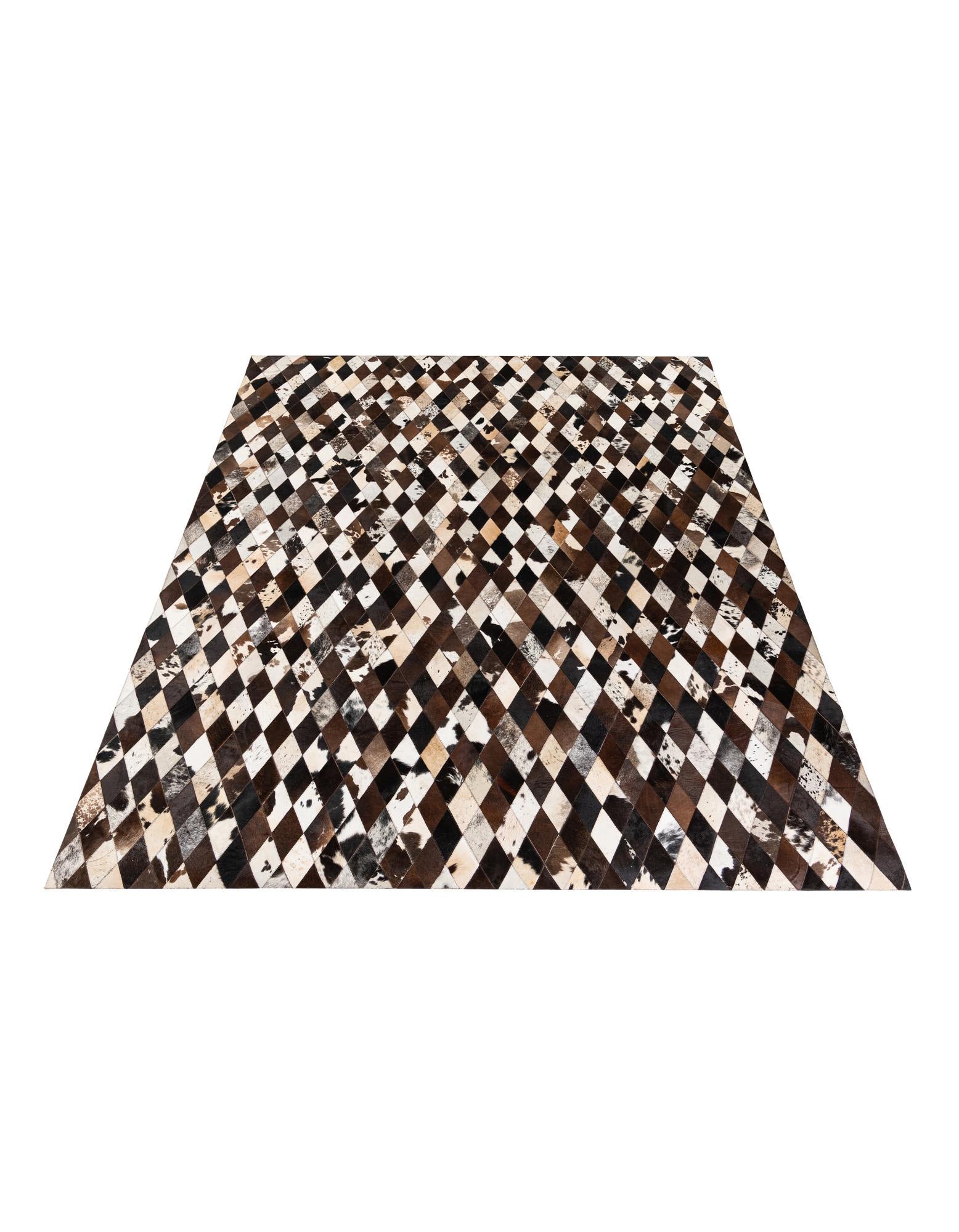 8' 1 x 10' 2 Cowhide Stocks Rug