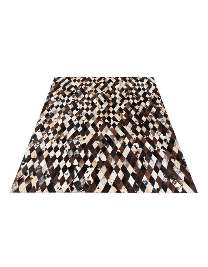8' 1 x 10' 2 Cowhide Stocks Rug
