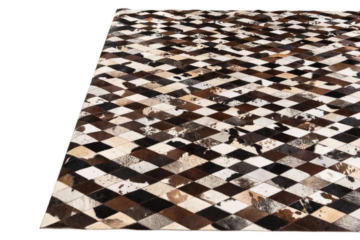 8' 1 x 10' 2 Cowhide Stocks Rug