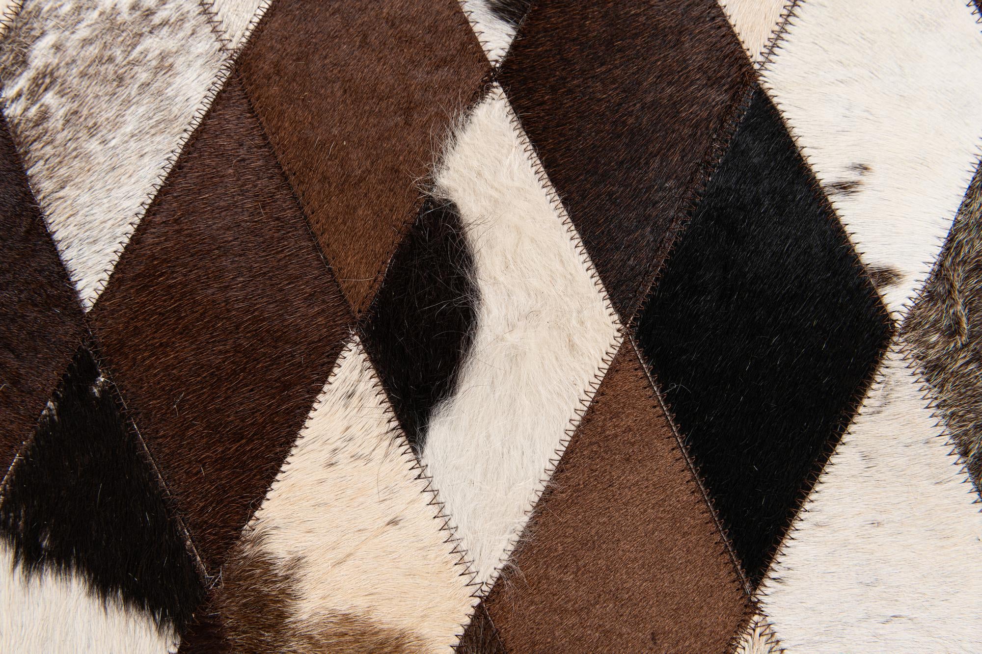 8' 1 x 10' 2 Cowhide Stocks Rug