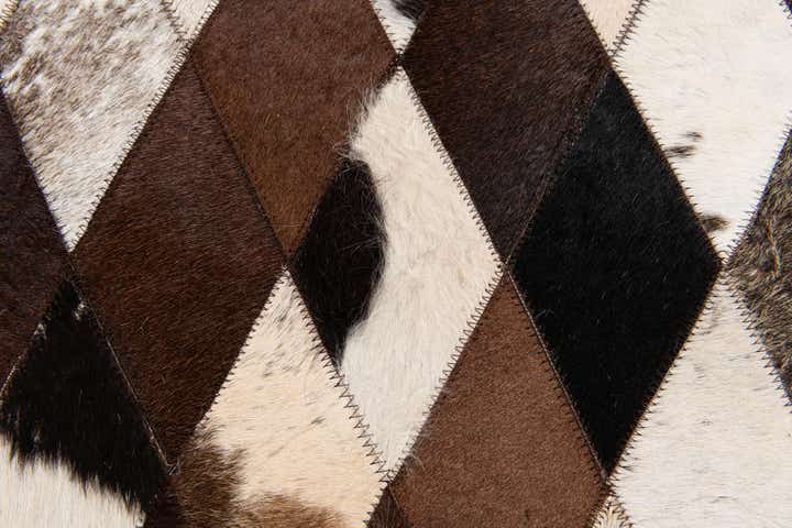 8' 1 x 10' 2 Cowhide Stocks Rug