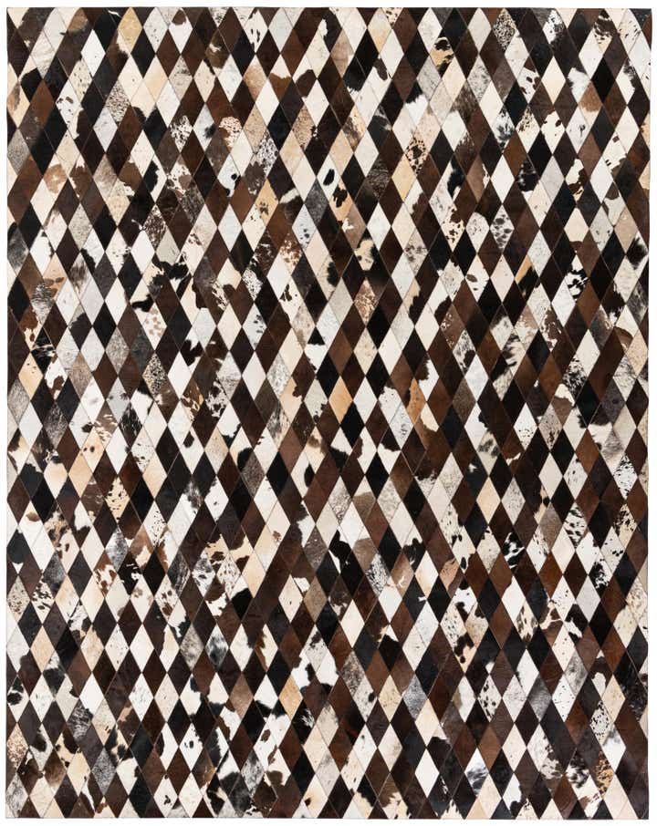 8' 1 x 10' 2 Cowhide Stocks Rug