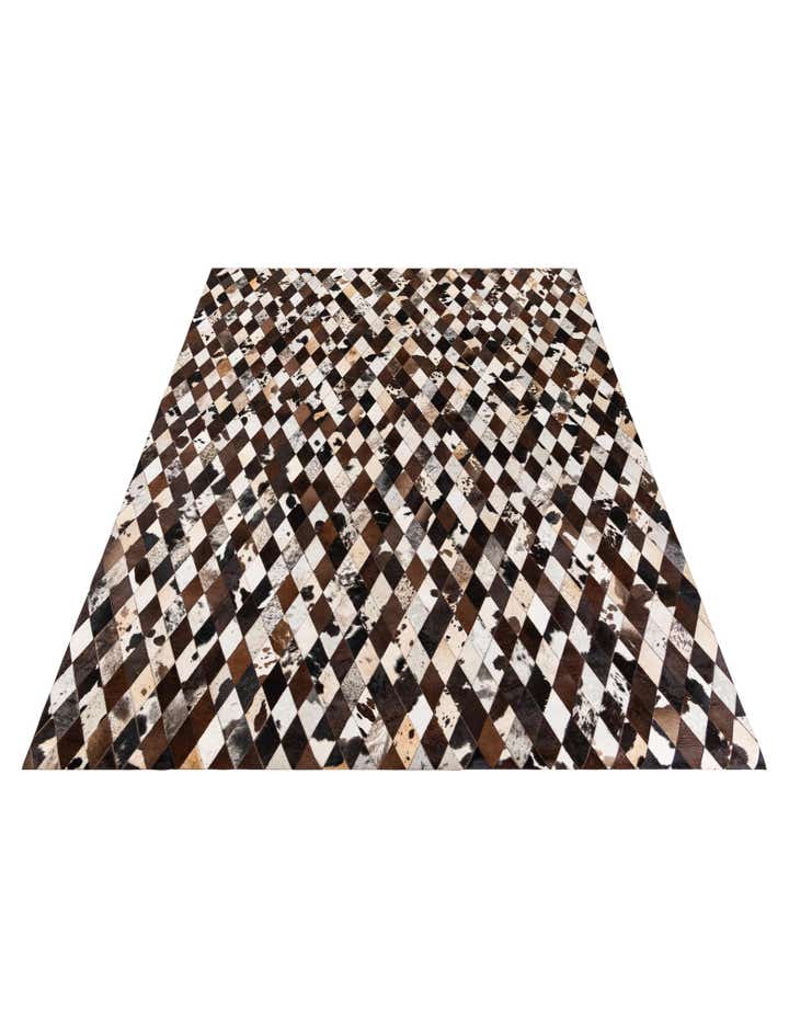 8' 1 x 10' 2 Cowhide Stocks Rug