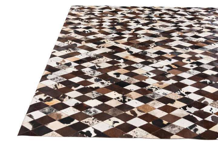 8' 1 x 10' 2 Cowhide Stocks Rug